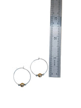 Load image into Gallery viewer, Silver &amp; Gold Hoops - Lively Accents