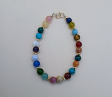 Load image into Gallery viewer, Multi Round Gemstone Bracelet - Lively Accents