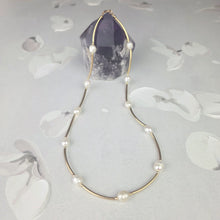 Load image into Gallery viewer, Elegant Pearl Necklace - Lively Accents