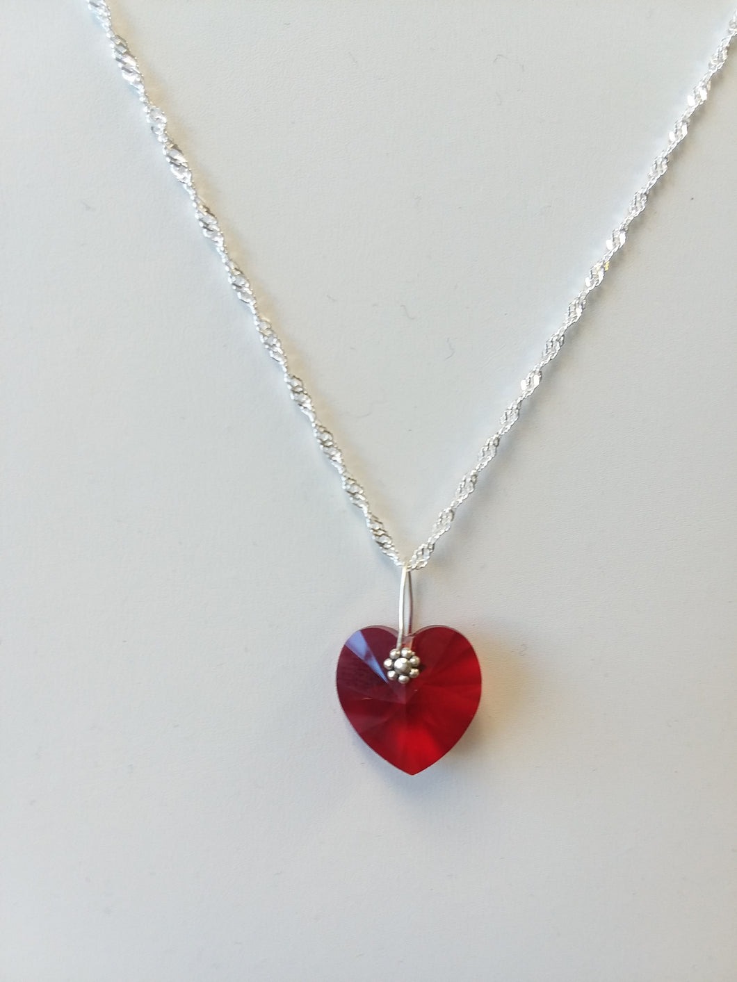 Swarovski crystal heart - Lively Accents