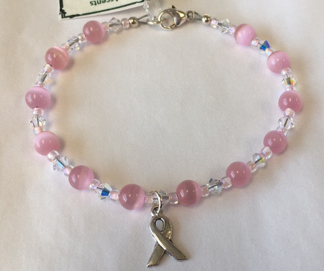 Breast Cancer Bracelet - Lively Accents