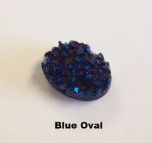 Load image into Gallery viewer, Natural Stone Crystal Druzy Earrings - Lively Accents