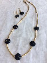 Load image into Gallery viewer, Black Onyx 14k Gold Necklace Set - Lively Accents