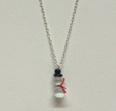 Snowman Necklace - Lively Accents