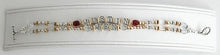 Load image into Gallery viewer, Mother&#39;s/Name Bracelets - Triple Strand - Lively Accents